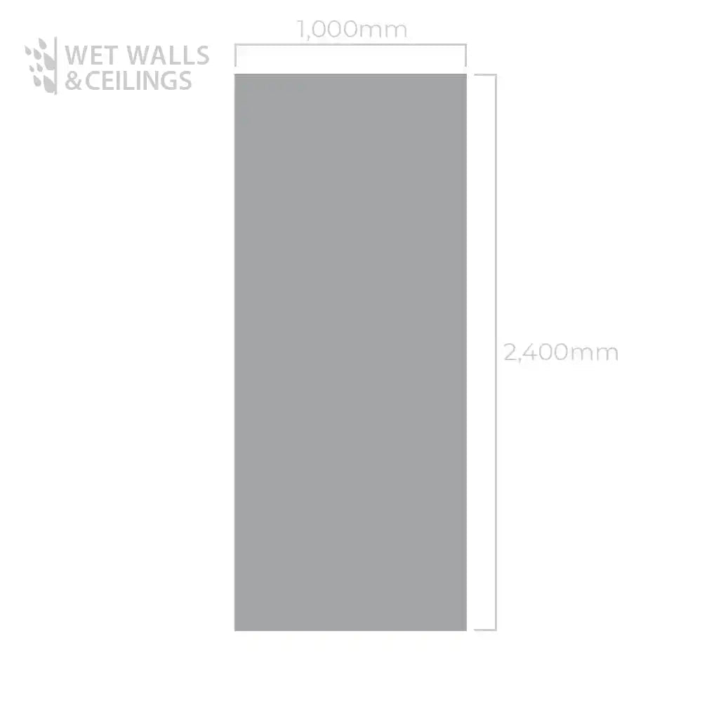 Pearl White 1m Wide Wall Panel – Wet Walls & Ceilings