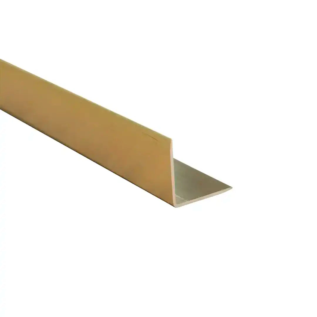 L Trim Gold Aluminium External Corner – Wet Walls & Ceilings