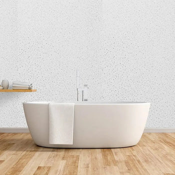 White Storm Sparkle Gloss 1m Wall Panel Bulk Buy - Pack of 6, 8, 10