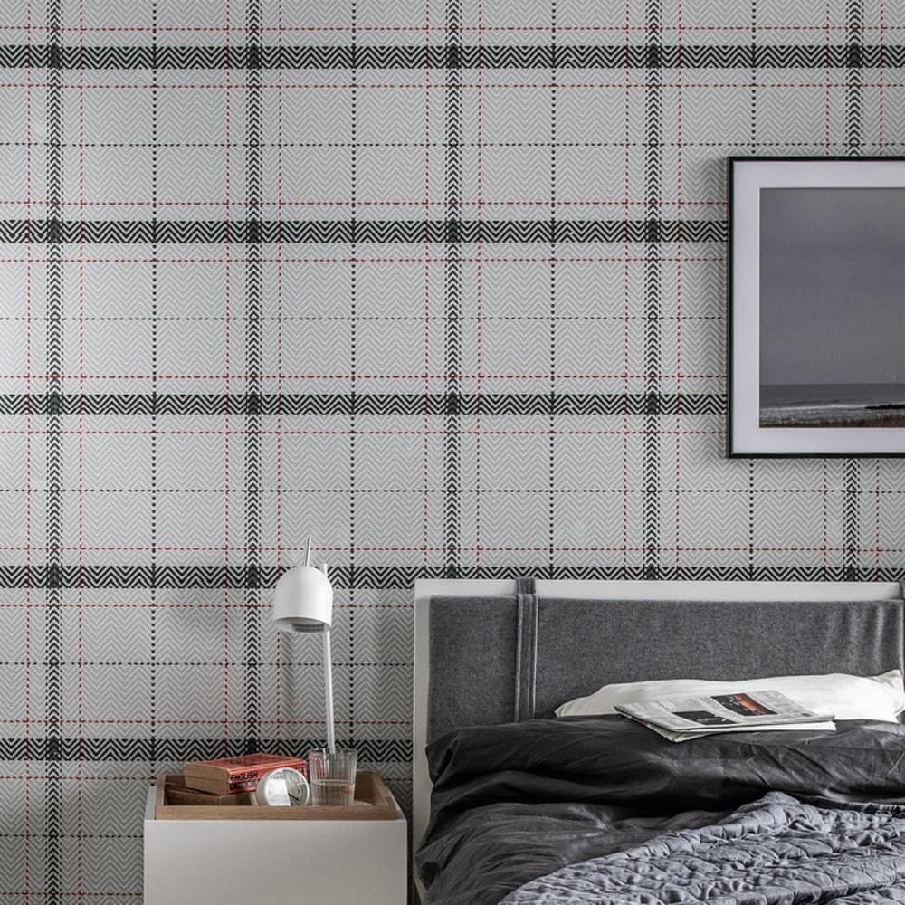 Textile Retro Grey Kerradeco Wall Panels  Premium Internal Wall Cladding –  Wet Walls & Ceilings